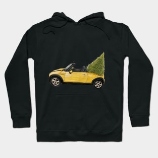 Happy Mini Christmas - Mini Cooper Cabriolet Hoodie